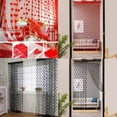 thumbnail image 1 of 1X Door Curtain 100X200Cm Love Heart String Curtain Window Door Divider Sheer Curtain Valance Curtain, 1 of 4