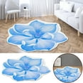thumbnail image 1 of 1X Floor Mat Heat Transfer 3D Shaped Flower Floor Mat Sofa Bedroom Living Room Carpet Carpet, 1 of 1