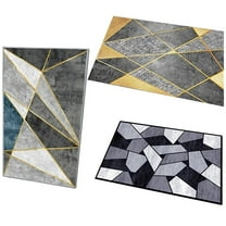 1X Floor Mat Theme Doormat for Entrance Way Welcome Mat With Slip Back Kitchen Rugs Carpet