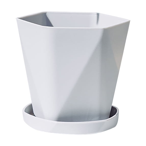 1X Flower Pot,Balcony Household Plastic Flower Pot Resin Nordic Thicken Large Flower Pot Clearance Sale