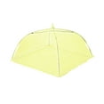 thumbnail image 1 of 1X Food Net Cover,Anti-Fly Food Cover Net Cover 12 Inches Yellow,Large Pop-Up Mesh Screen Food Cover Umbrella Tents Outdoor Picnic Food Covers, 1 of 2