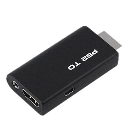 1X For PS2 To HDMI-Compatible Adaptor Cable HD RCA AV Audio Video Accessories