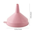 thumbnail image 1 of 1X Funnel Clearance! Funnel Color Funnel Food Grade Pp Plastic Funnels Great for Kitchen Filling Bottles Liquid Water Transfer, 1 of 8