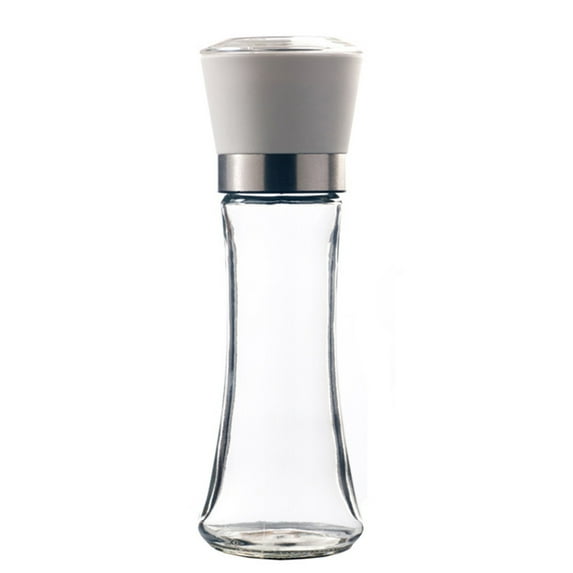 1X Grinder Kitchen Salt and Pepper Grinder 6Oz Stainless Steel Mill Shakers Easy to Use Fil