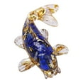 thumbnail image 1 of 1X Koi Carp Figurine Clearance! Nomeni Natural Crystal Gravel Koi Fish Ornaments G Lapis Lazuli, Home Decor Promotion Sale!, 1 of 3