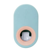 1X Lazy Squeeze Toothpaste Holder Wall Mounted Automatic Toothpaste Dispenser Bathroom Accessories Wall Hanging