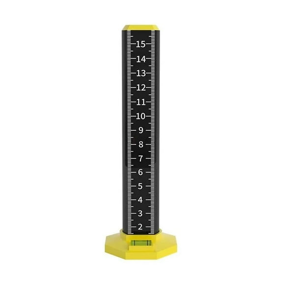 1X Magnetic Level 15 in Bubble Spirit Level Digital Aluminum Alloy Ruler 2024 J8H2