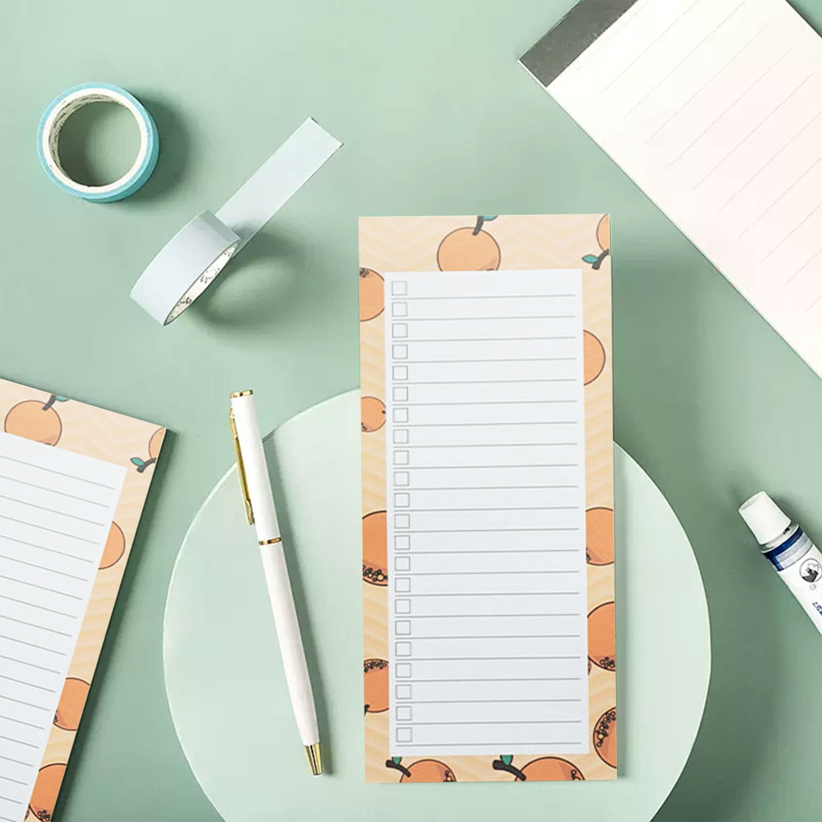 1X Magnetic Removable Note Pad,Magnetic Tear-Off Note Pad, Small ...