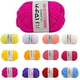 thumbnail image 1 of 1X Milk Cotton Yarn 1Pc Chunky Colorful Hand Knitting Milk Cotton Knitting Crochet Blended Cotton Diy Knitting Diy, 1 of 2