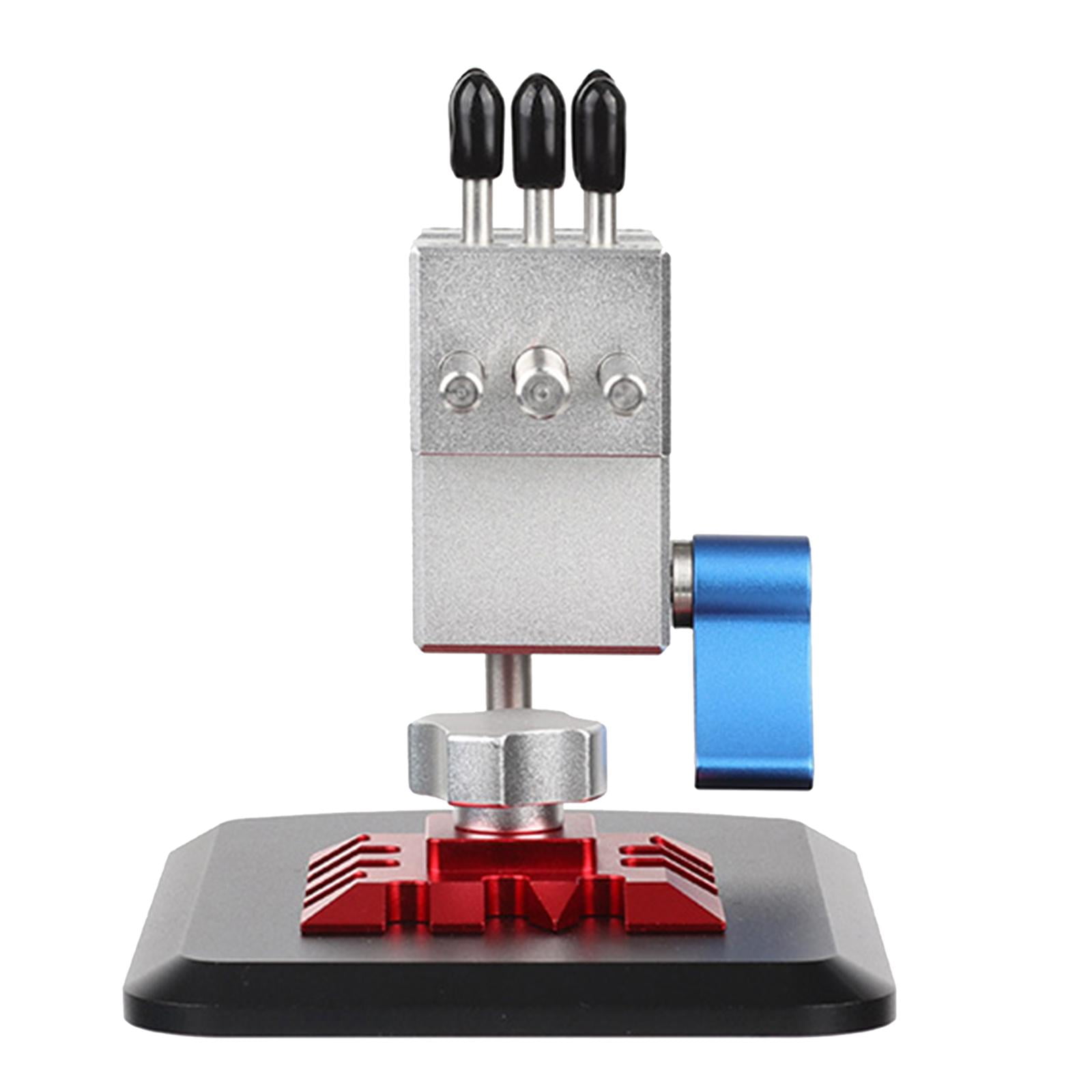 DSPIAE AT-HVA Precision Stainless Steel Clamp Vise 360° Unviersal Tool  Holder For Gundam Military Model Making DIY Tools