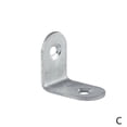 thumbnail image 1 of 1X Right Angle Bracket Corner Brace Steel L Shap Furniture Joint< W6J5, 1 of 9
