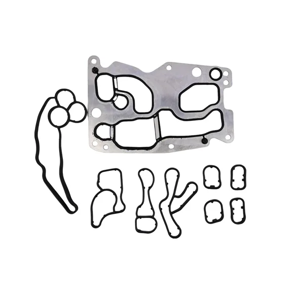 1X Set Oil Filter Housing Gasket For BMW 328D N47 N57D Engine