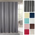 thumbnail image 1 of 1X Shower Curtain Modern Minimalist Plain Color Shower Curtain Hotel Bathroom Curtain Door Curtain Partition Shower Curtain, 1 of 9