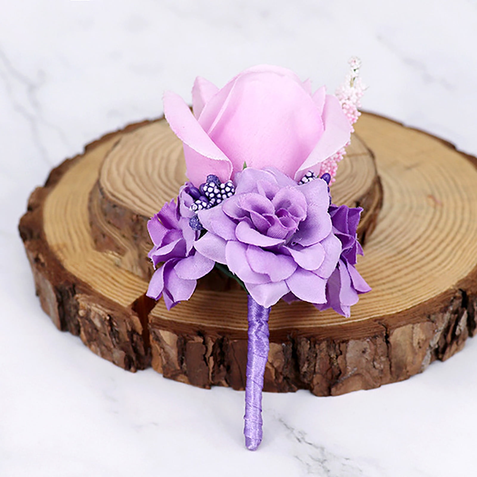 1X Simulation Flower Hydrangea Artificial Flowers Wedding Corsage Bride ...