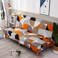 thumbnail image 1 of 1X Sofa Cover Folding Sofa Bed Cover Solid Color Futon Armless Slipcover Polyester Elastic Fabric All Inclusive Cover Sofa Cover, 1 of 3