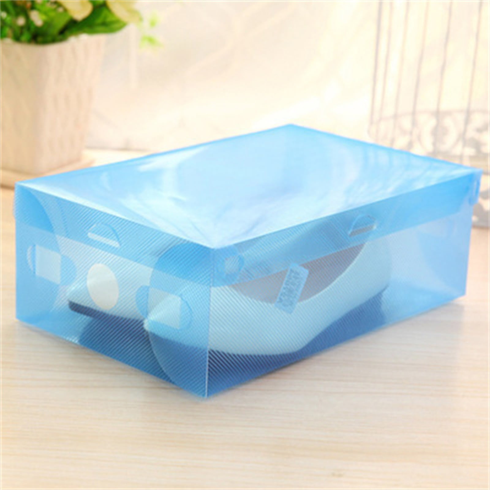 Color Plastic Storage Box 1X Solid Color Storage Box Multifunctional Color Plastic Storaget Box ...
