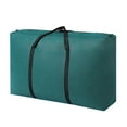 thumbnail image 1 of 1X Storage Bag Clearance! Extra Large Duffel Storage Bag Heavy Duty Cloth Storage Bag Organizer With Handles & Zippers for Clothing Comforters Holiday Decorations Home Textile Storage, 1 of 8