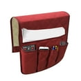 thumbnail image 1 of 1X Storage Bag Sofa Couch Remote Control Holder Arm Rest Organizer Storage Bag Pouch Pocket Rd Home Textile Storage, 1 of 3