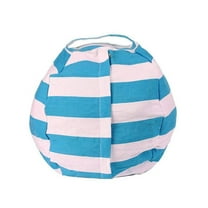 1X Storage Bag Small Stuffed Animal Bag Storage Chair,Stuff Sit Organization for Kids Stri