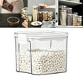 thumbnail image 1 of 1X Storage Box 1X Lid,Fresh-Keeping Box 700Ml White,Airtight Food Storage Containers With Lids Kitchen Pantry Organization And Storage Plastic Scale Food Canisters For Cereal Flour Sugar Dry Food, 1 of 9