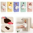 thumbnail image 1 of 1X Tissue Box Lady Funny Skirt Tissue Box Fun Tissue Box Living Room Coffee Table Dining Table Bedroom Paper Box Personalized and Cute Home Creative Paper Box Home Textile Storage, 1 of 8