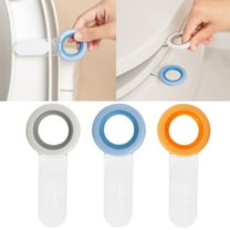 1X Toilet Opener Self Adhesive Rubber Ring Handletoilet Lid Handle Drawer Cupboard Door Handle Bathroom Products