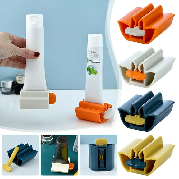 1X Toothpaste Squeezer Toothpaste Artifact Squeezer Clipped in Household Toothpaste Device Lazy Toothpaste Squeezer Pressing Bathroom Supplies Bathroom Products