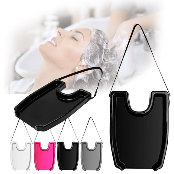 1X Tray Portable Hair Shampoo Tray Wash Bowl Hair Sink Tray With Strap for Elder & Bathroom Products