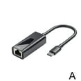 thumbnail image 1 of 1X USB C to Ethernet Adapter Type-C 3.0 to RJ45 Network Gigabit Z8Y0, 1 of 9
