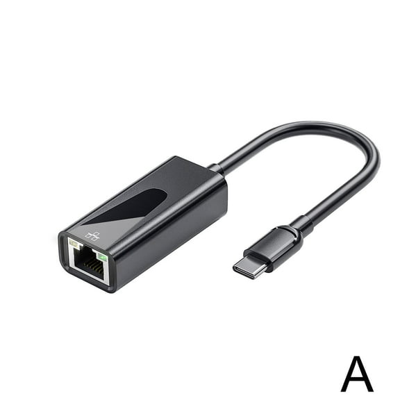 1X USB C to Ethernet Adapter Type-C 3.0 to RJ45 Network LAN Gigabit 100/1000Mbps X5P7
