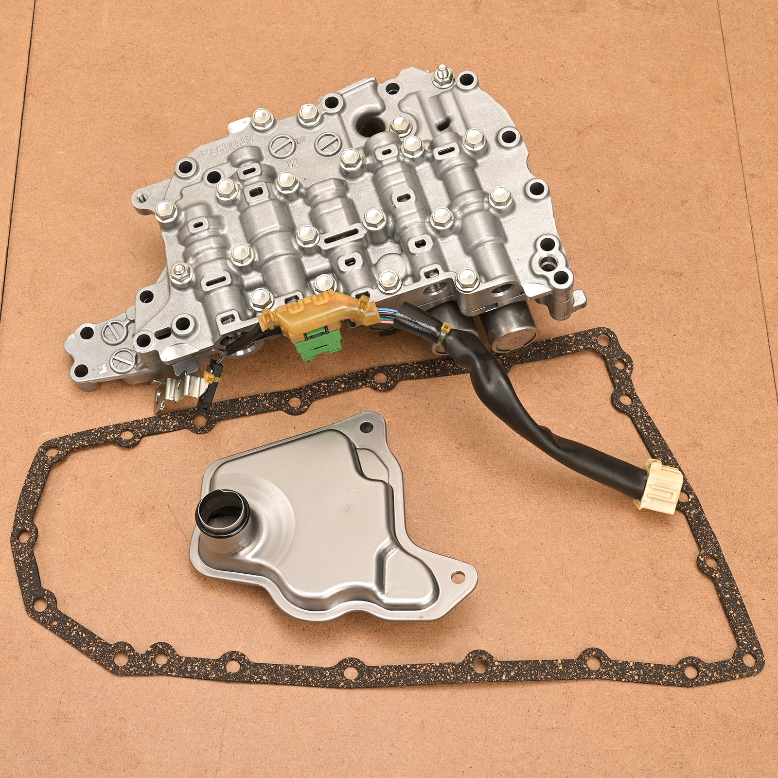 Nissan OEM JF016E RE0F10D Valve Body With Solenoids & Filter Kit For 2016-2018 Rogue 2.5L