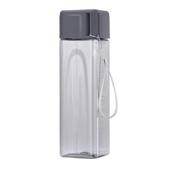 1X Water Cup, Simple Square Water Cup C, Fdelink Plastic Stackable Water Tumblers in Reusable Top Rack Dishwasher and Microwave