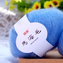 1X Wool Soft Mohair Knitting Wool Yarn Diy Shawl Scarf Crochet Thread Supplie Diy Knitting Diy