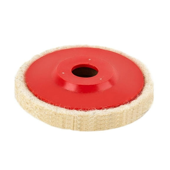 1X Wool Felt Disc Polishing Buffing Wheel Pad For Angle O9R7 Grinder