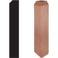 1PC House of Fara Solid Red Oak Inside Corner Block