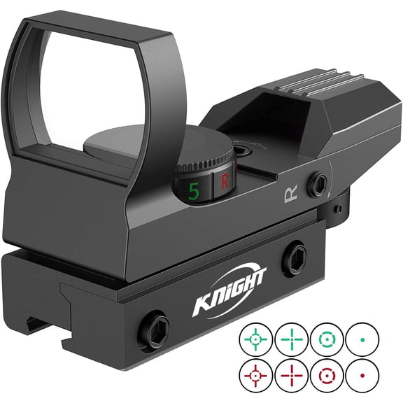 1X22X33 Red Green Dot Sight Scope Sight With 20mm installer Christmas Gift