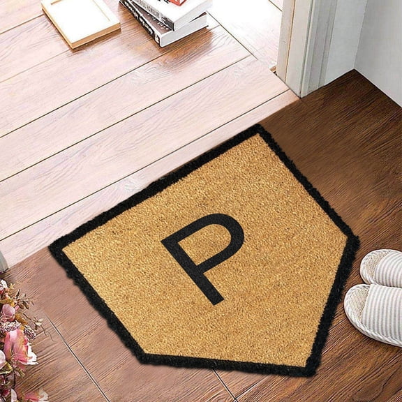 1X26 Alphabet Surname Fun Alphabet Carpet Special Shaped Fun Blessing 26 Letter Surname Non Slip Entry Door Mat Absorbent Bathroom Kitchen Fun Floor Mat Carpet