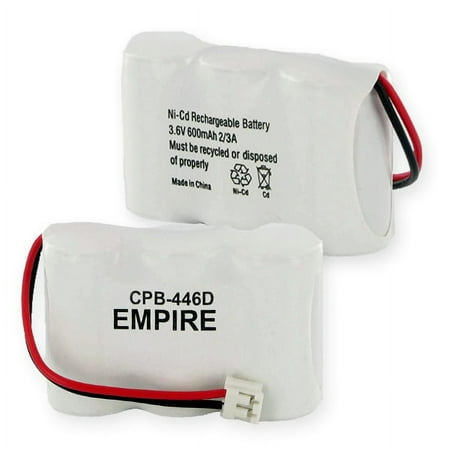 1X3-2 and 3AF NCAD 600mAh and D CONNECTOR Cordless Battery