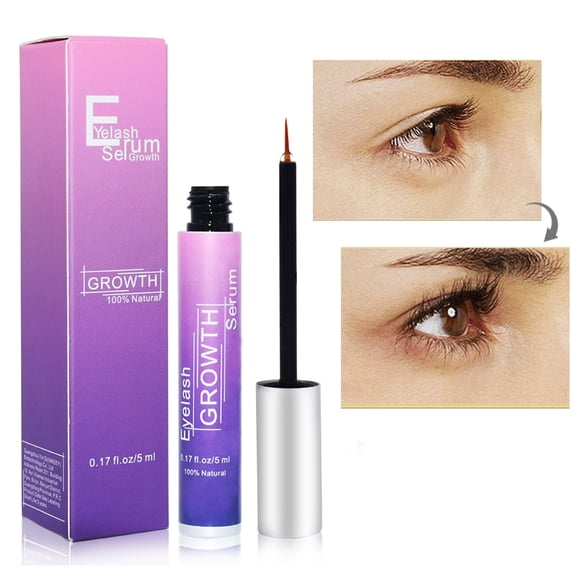 Vanecl Lash Serum,Eyelash Growth Serum& Brow Serum 5ml,For Long, Thick Looking Natural Lashes and Eyebrows 5ML