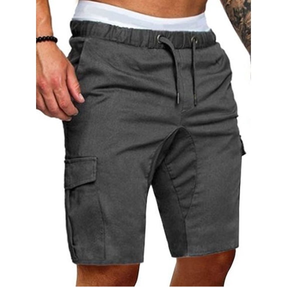Dewadbow Men´s Summer Shorts Sports Work Casual Army Combat Cargo Short Trousers