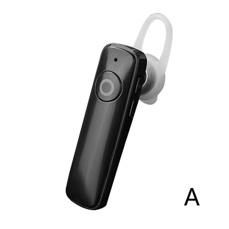 M165 Mini Bluetooth Earphone Stereo Bass Bluetooth Earpiece Mic Earloop Wireless Phones With S6C1