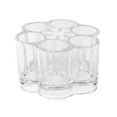 thumbnail image 1 of Clear Transparent Acrylic Flower Style Cosmetic and Makeup Brush Holder by Super Z Outlet, 1 of 2