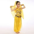 thumbnail image 1 of Handmade Children Girl Belly Dance Kids Belly Dancing Egypt Dance Cloth Streetwear Outfits, 1 of 1