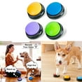 thumbnail image 1 of Recordable Buttons for Dogs, Dog Buttons for Communication, Pet Training Buzzer, 20 Second Record and Playback, Dog Talking Button Set, 1 of 11
