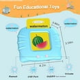 thumbnail image 1 of Talking Flash Cards Learning Toys for 2 3 4 5 6 Years Old Boys Girls - Educational Toddlers Toys Reading Machine with 224 Words, Preschool Montessori Toys and Birthday Gift for Kids Ages 2-7, 1 of 6