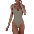 thumbnail image 1 of Women One-Piece Monokini Swimwear Push-up Padded Bikini Swimsuit Bathing Suit, 1 of 1