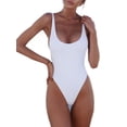 thumbnail image 1 of Women One-Piece Monokini Swimwear Push-up Padded Bikini Swimsuit Bathing Suit, 1 of 6