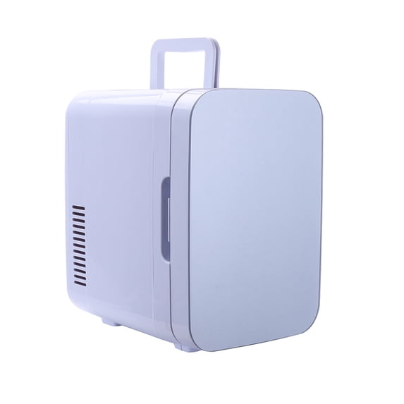 ZOKOP 6L Mini Car Fridge Cooler Warmer 12V 220V Compressor Refrigerator Portable Electric Icebox Small Freezer