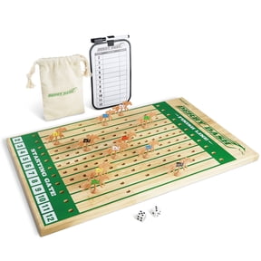 GoSports Derby Dash Horse Race Game Set - Tabletop Horse Racing Board Game -2 Dice, Whiteboard Score and Storage Bag
