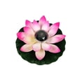 thumbnail image 1 of Solar Powered LED Lotus Flower Light Floating Fountain Pond Garden Pool Lamp, 1 of 7